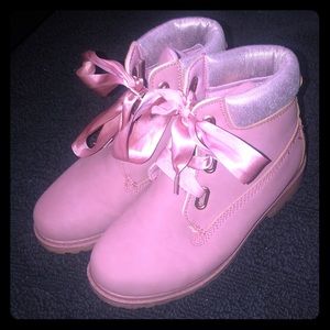 Pink Boots